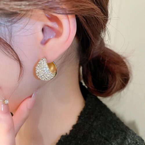 gold earrings for girls