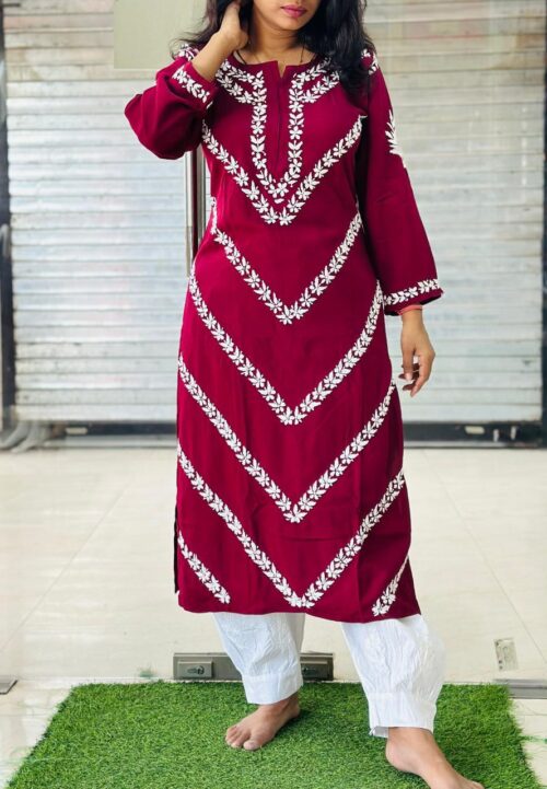 chikankari kurta