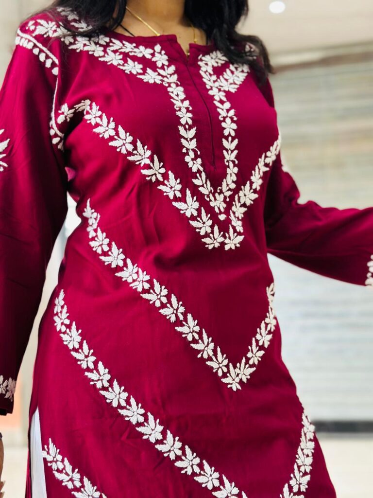 chikankari kurta