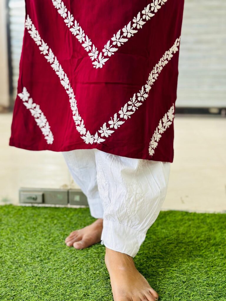 chikankari kurta