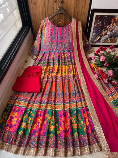 ethnic gowns anarkali gown